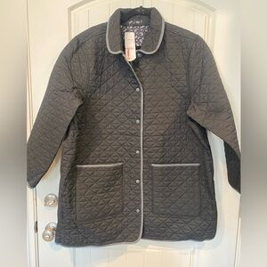 Lands End Primaloft insulated pleated coat 1X